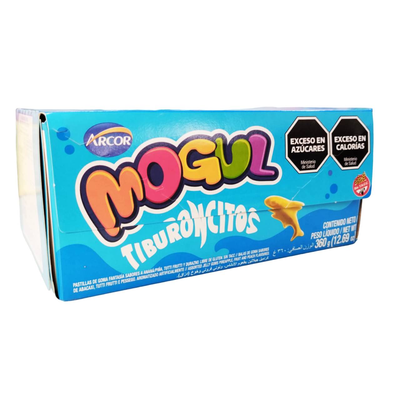 Mogul Gom.mogul 12x30g. Tiburoncitos Sharks (sin T.a.c.c.)