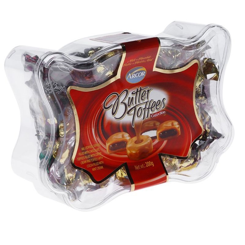 Arcor Toffees Butter Ast Collection 454g