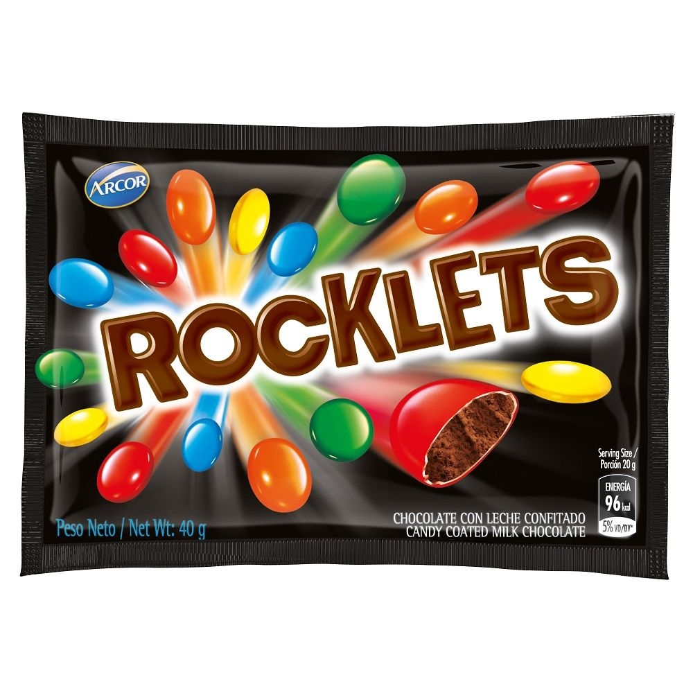 Rocklets Rocklet´S Confites De Chocolate 40 Gr