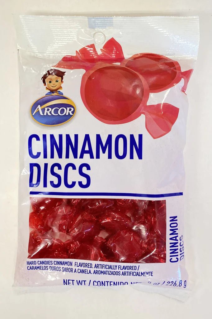 Arcor Dulces Cinnamon Discs - 226 G