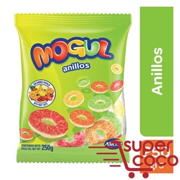 Gomitas Mogul Anillos 250g
