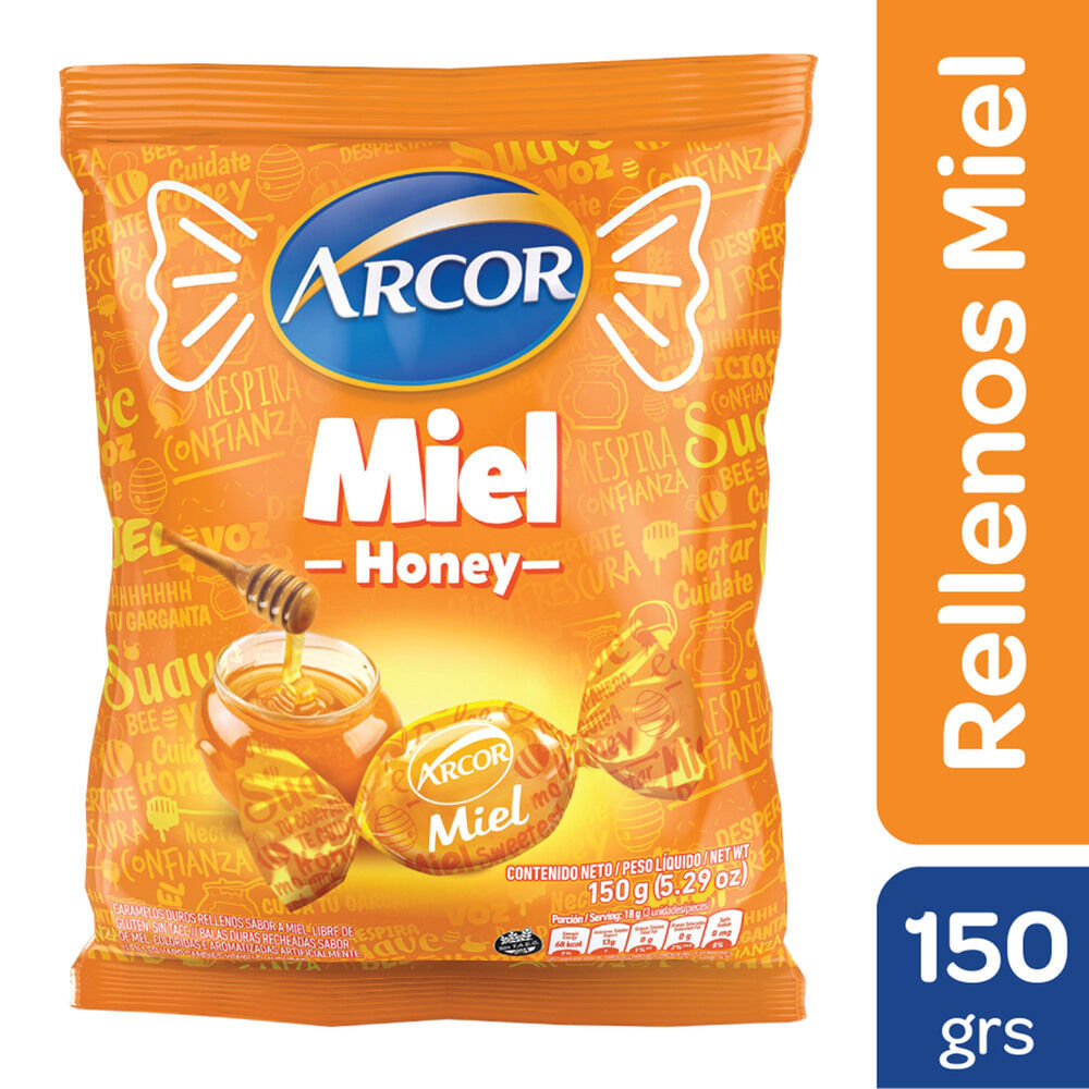 Arcor Caramelos Miel 150 G