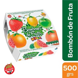 Arcor Bombon De Fruta Mogul 500 Gr