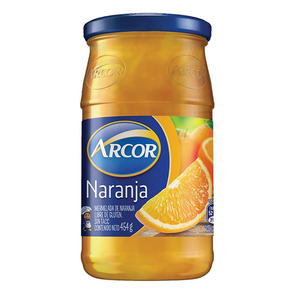 Arcor Mermelada De Naranja Frasco 454 Gr