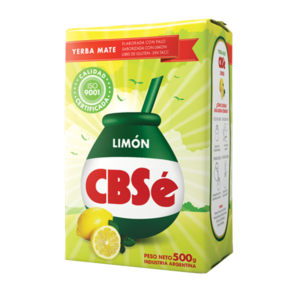 Cbse Yerba Mate L/gluten Limon 500 Gr