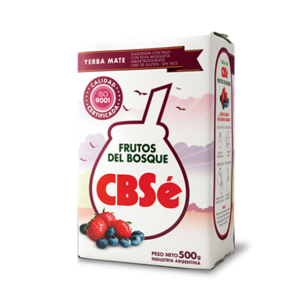 CBSé Yerba Mate Frutos Del Bosque 500grs