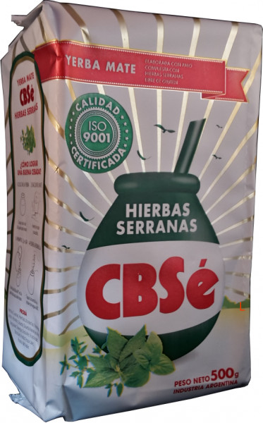 CBSe Yerba Mate Hierbas Serranas