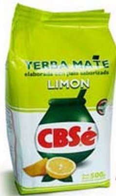 Drogherie Carpano Yerba Mate CBSE Limone Confezione Da 500 Grammi Industria Argentina