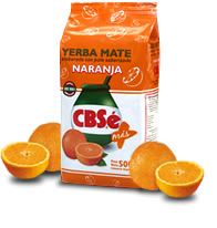 Yerba Mate CBSe Orange Flavor 1.1 Lbs From Argentina