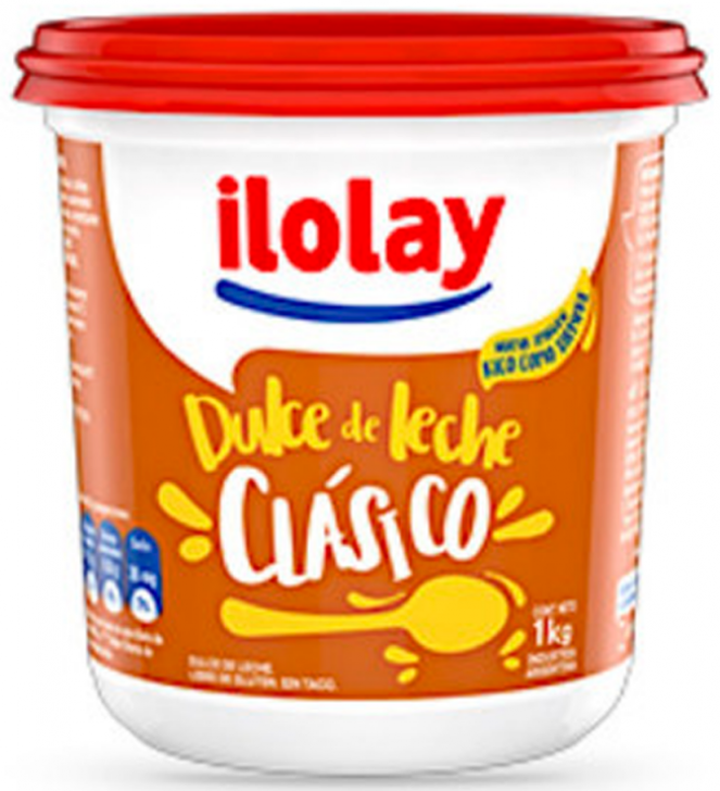 Ilolay Dulce De Leche Clasico X 1kg