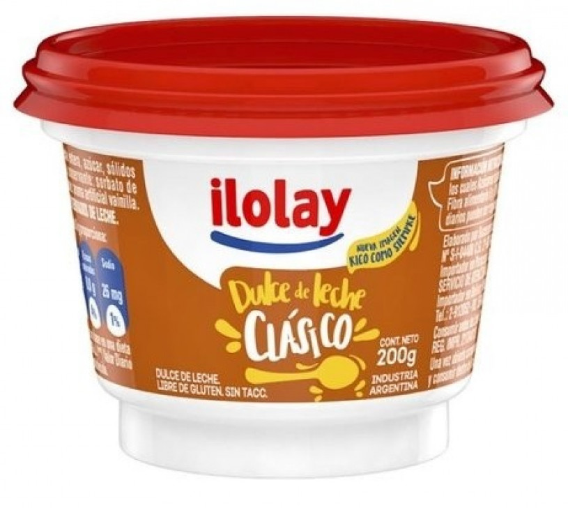 Ilolay Dulce De Leche Clasico 200 Gr