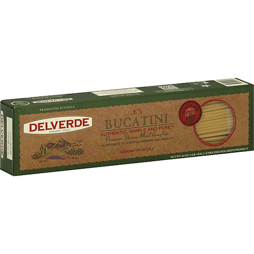 Delverde DEL VERDE: Bucatini Pasta, 16oz