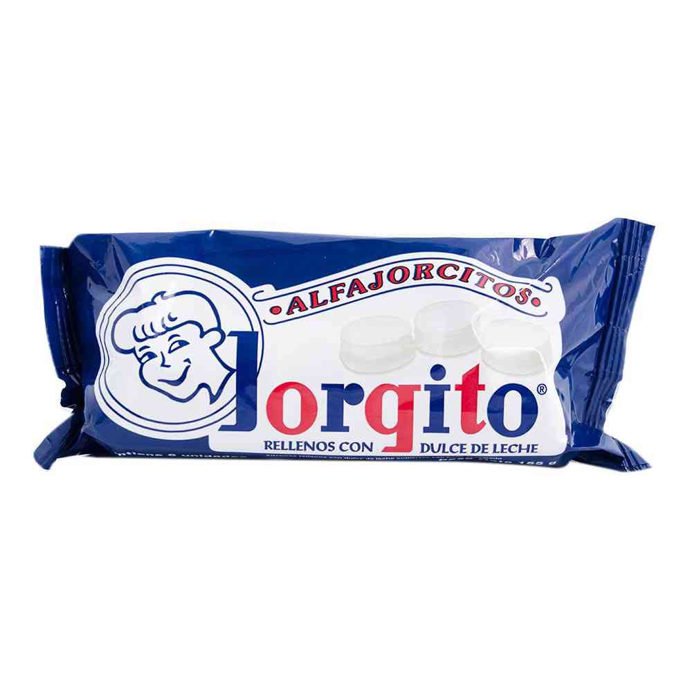 Jorgito Alfajorcitos Blanco 155 G X 18
