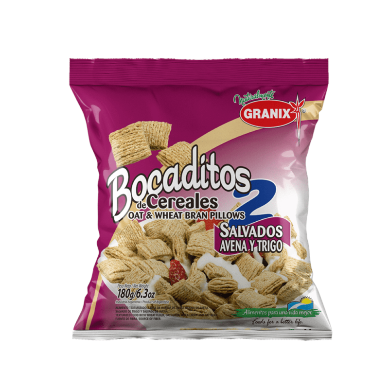 Granix Cereales Bocaditos Trigo Avena 180g