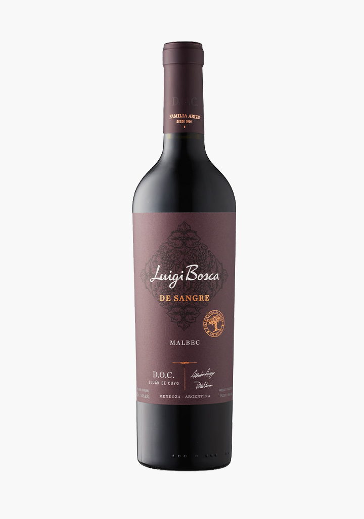 Luigi Bosca De Sangre Malbec Doc 750cc X 1 Un