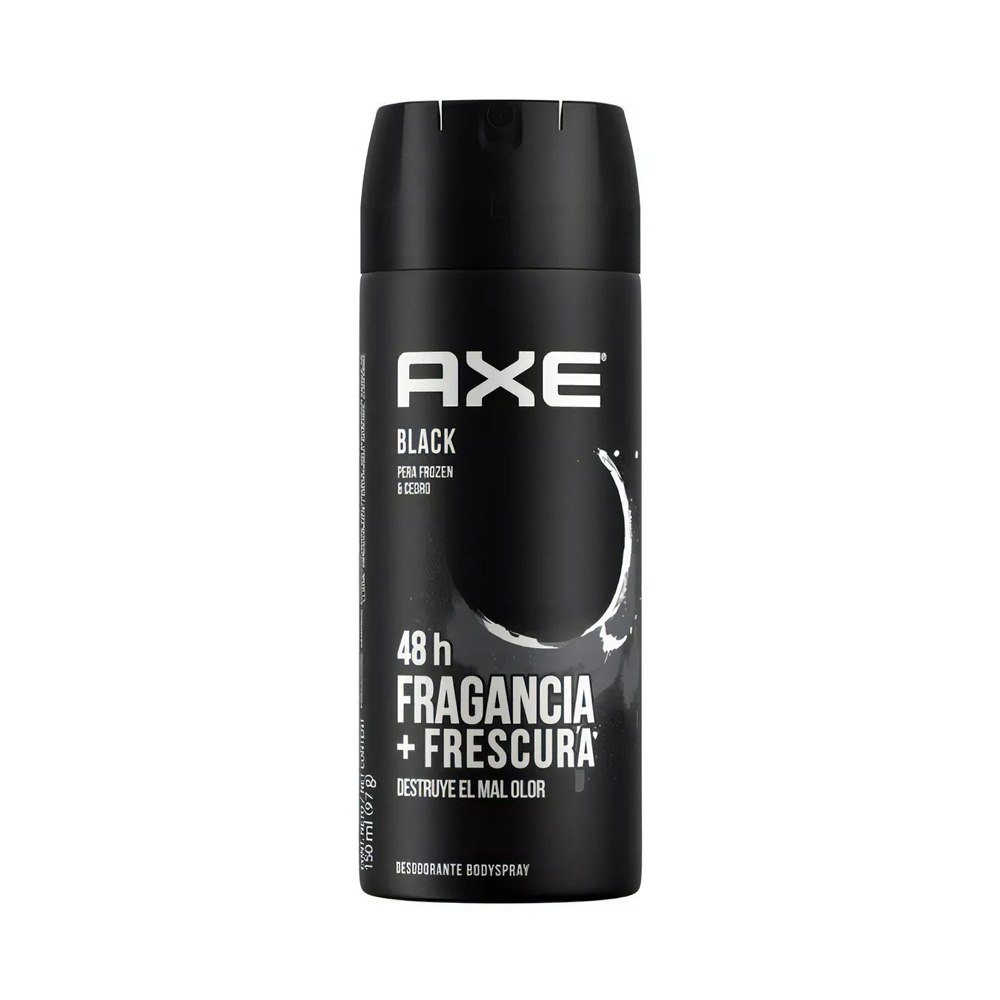 Axe Desodorante Aerosol Body Spray Black 150Ml