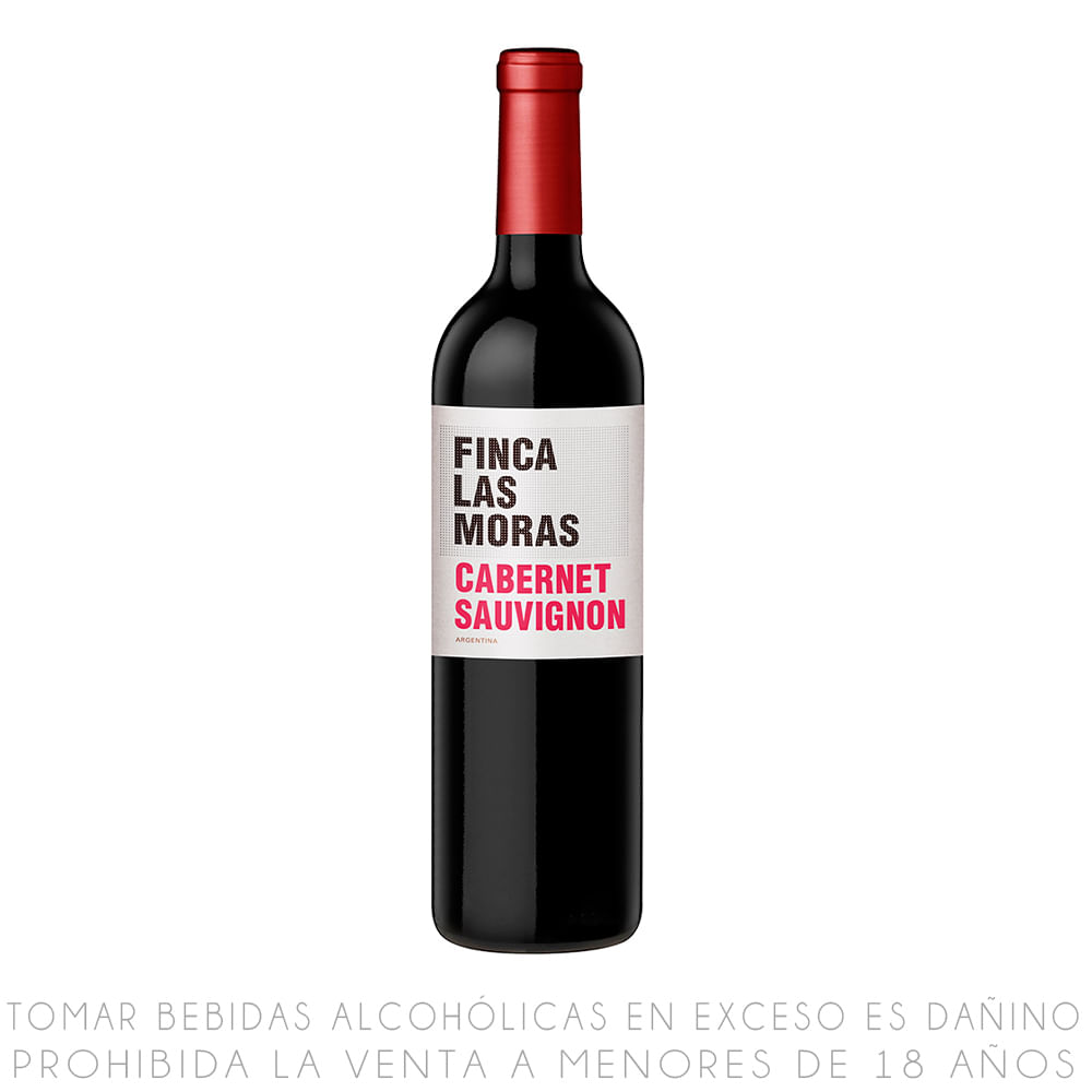 Finca Las Moras Vino Tinto Cabernet Sauvignon 750 Ml