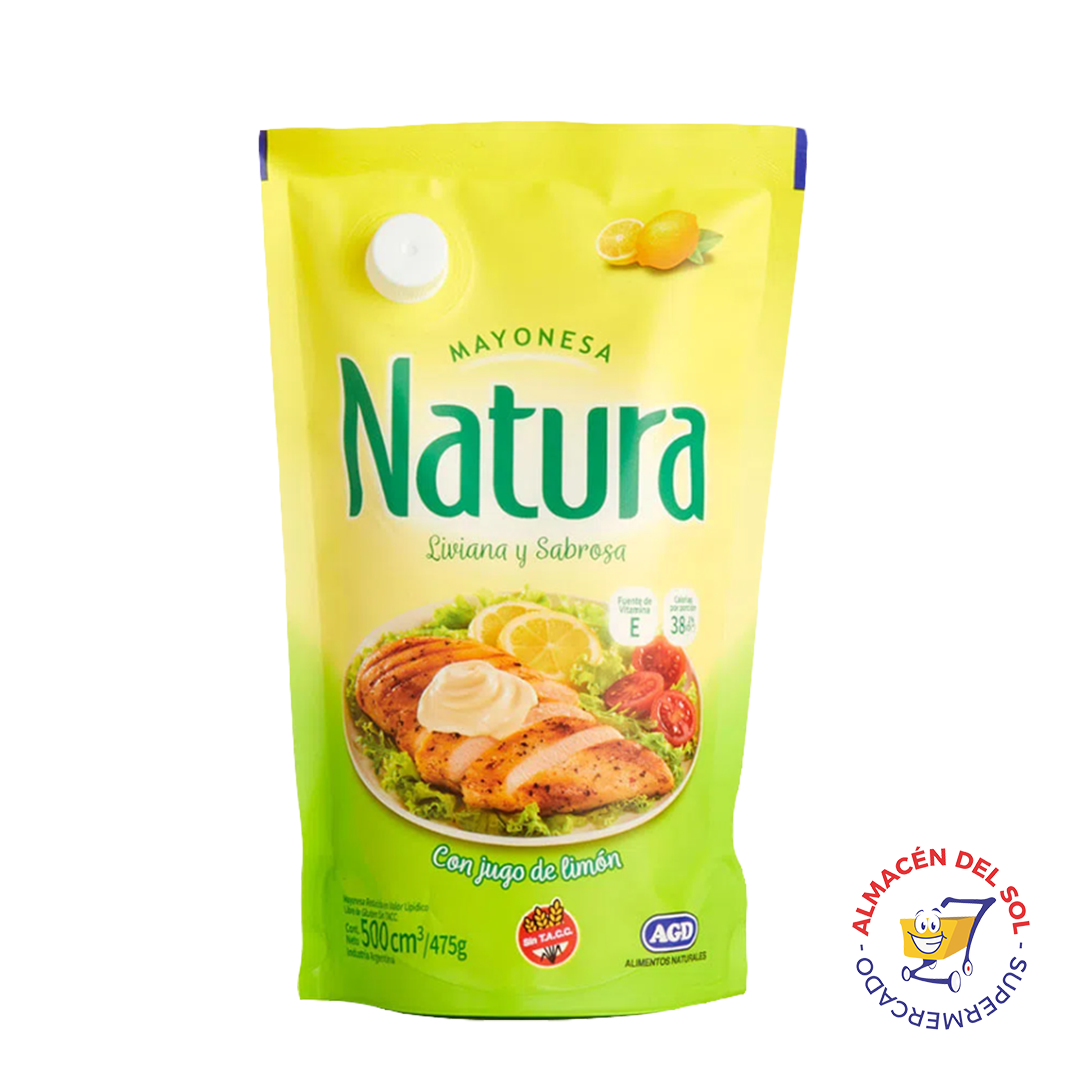 Natura Mayonesa 500 Cc