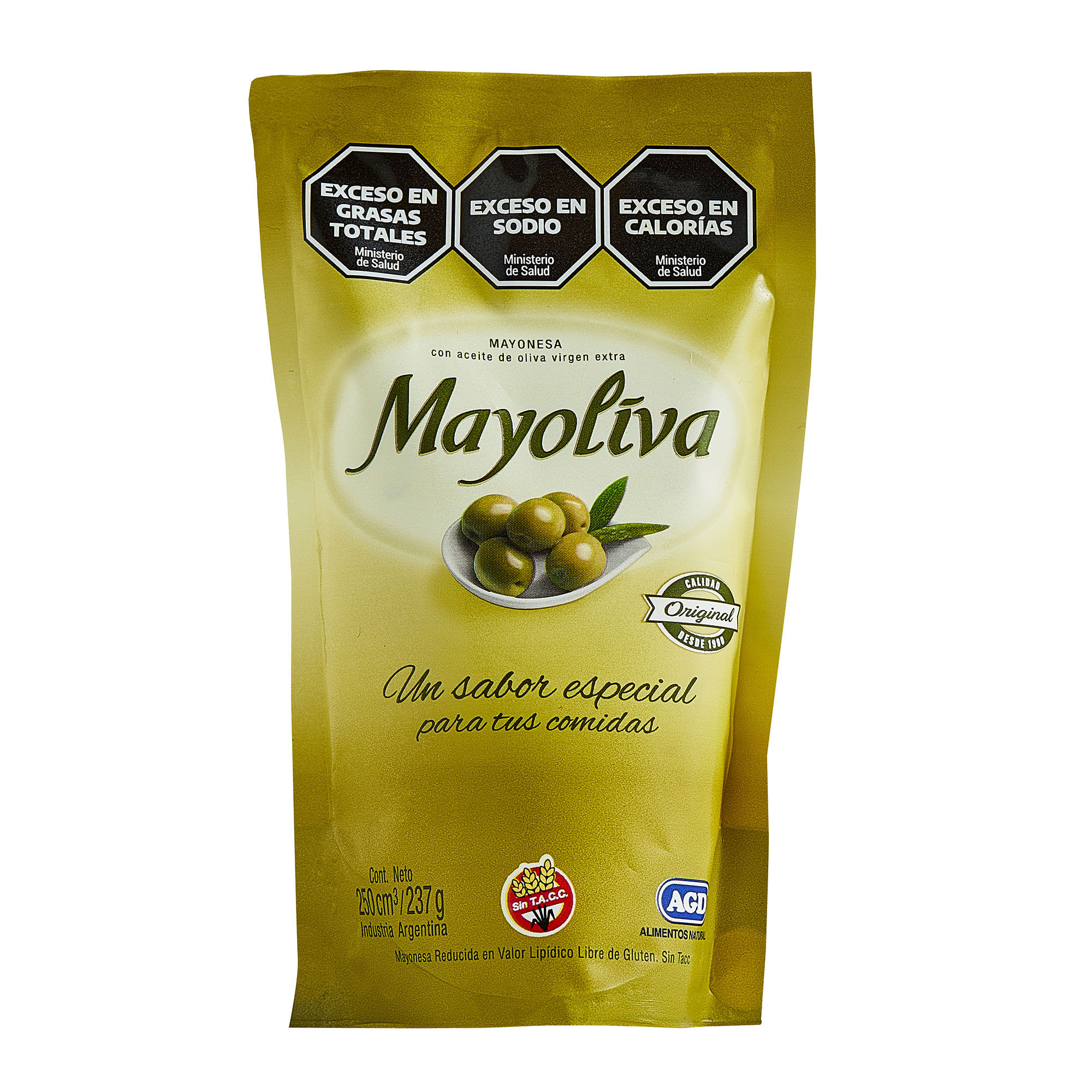 Mayoliva Mayonesa De Oliva 250 Ml