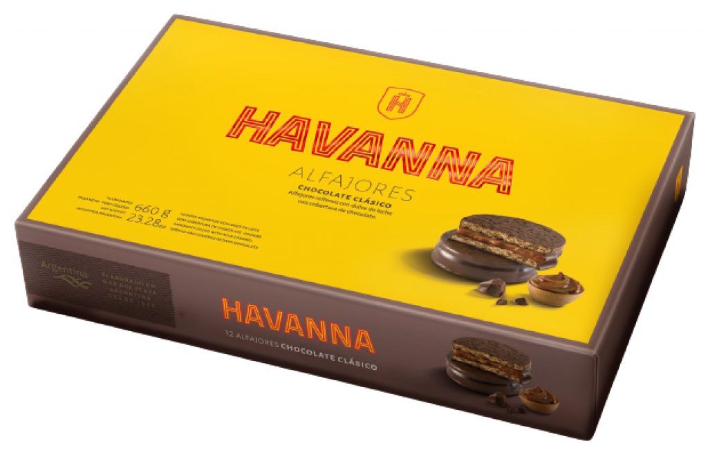 Havanna Alfajores De Chocolate, 55 G (12 Alfajores)