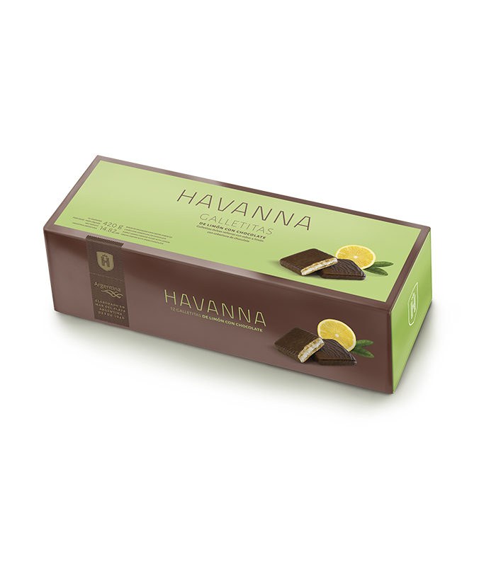 Havanna Galletitas De Limón Con Chocolate