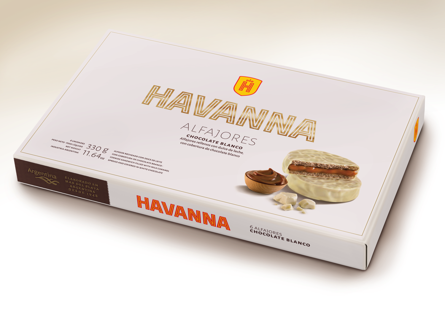 Havanna Alfajores Chocolate Blanco