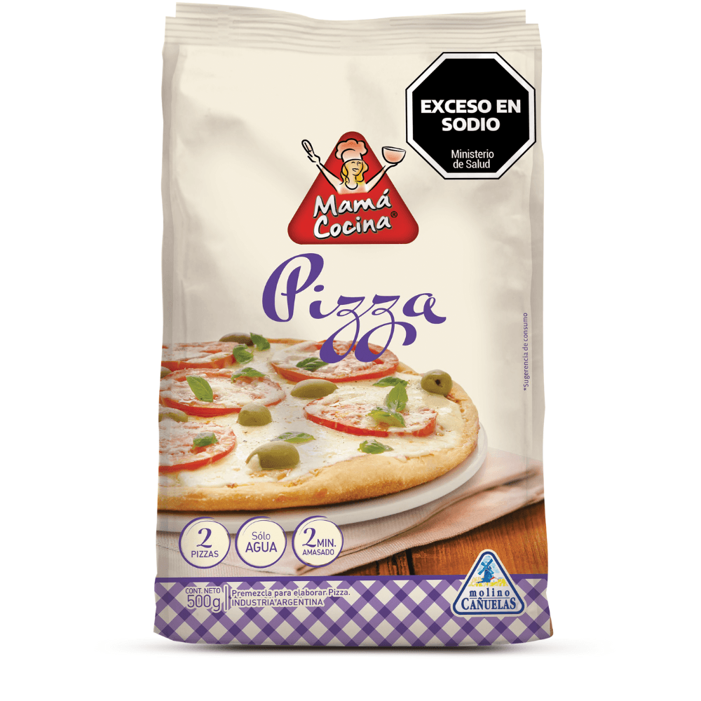 Mamá Cocina Mama Premezcla Para Pizza 500 Gr