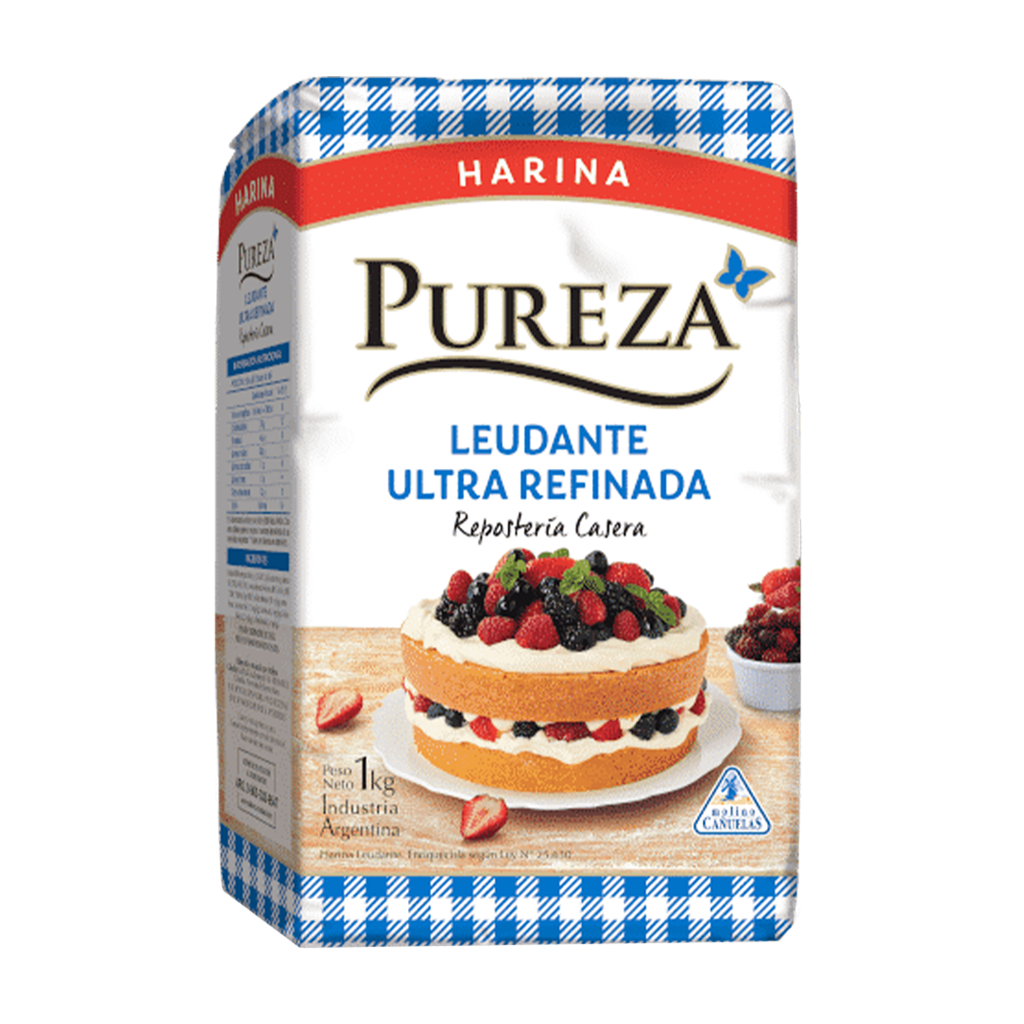 Pureza Harina Leudante Ultra Refinada 1 Kg