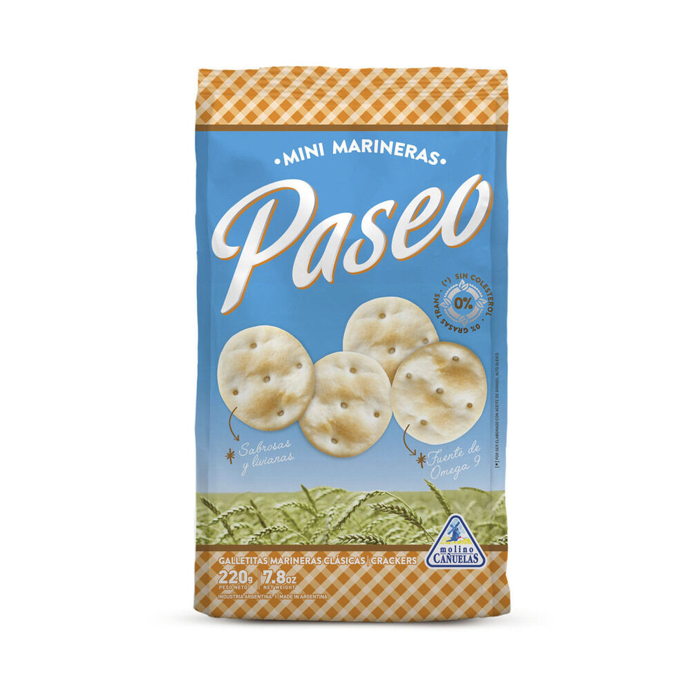Paseo Galletas Mini Marineras 220 G