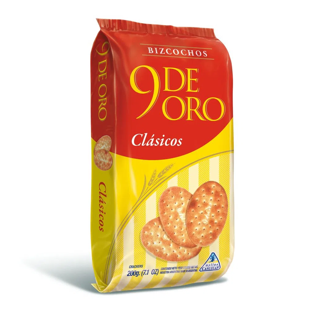 9 de Oro Bizcochos Clásicos X200g