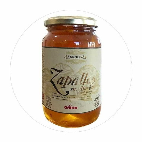 Zapallo En Almibar Orieta 450 Gr