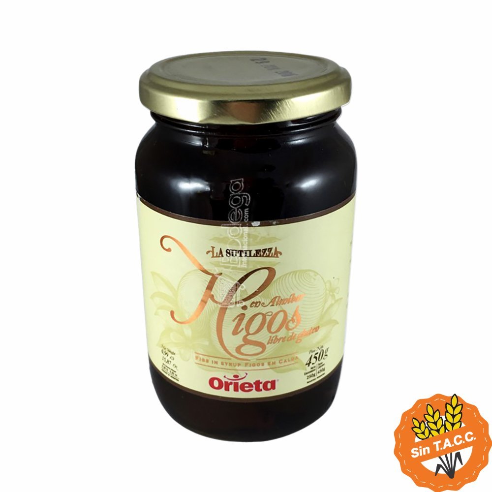 Orieta Higos En Almibar 450 Gr. Figs In Syrup 15.87 Oz