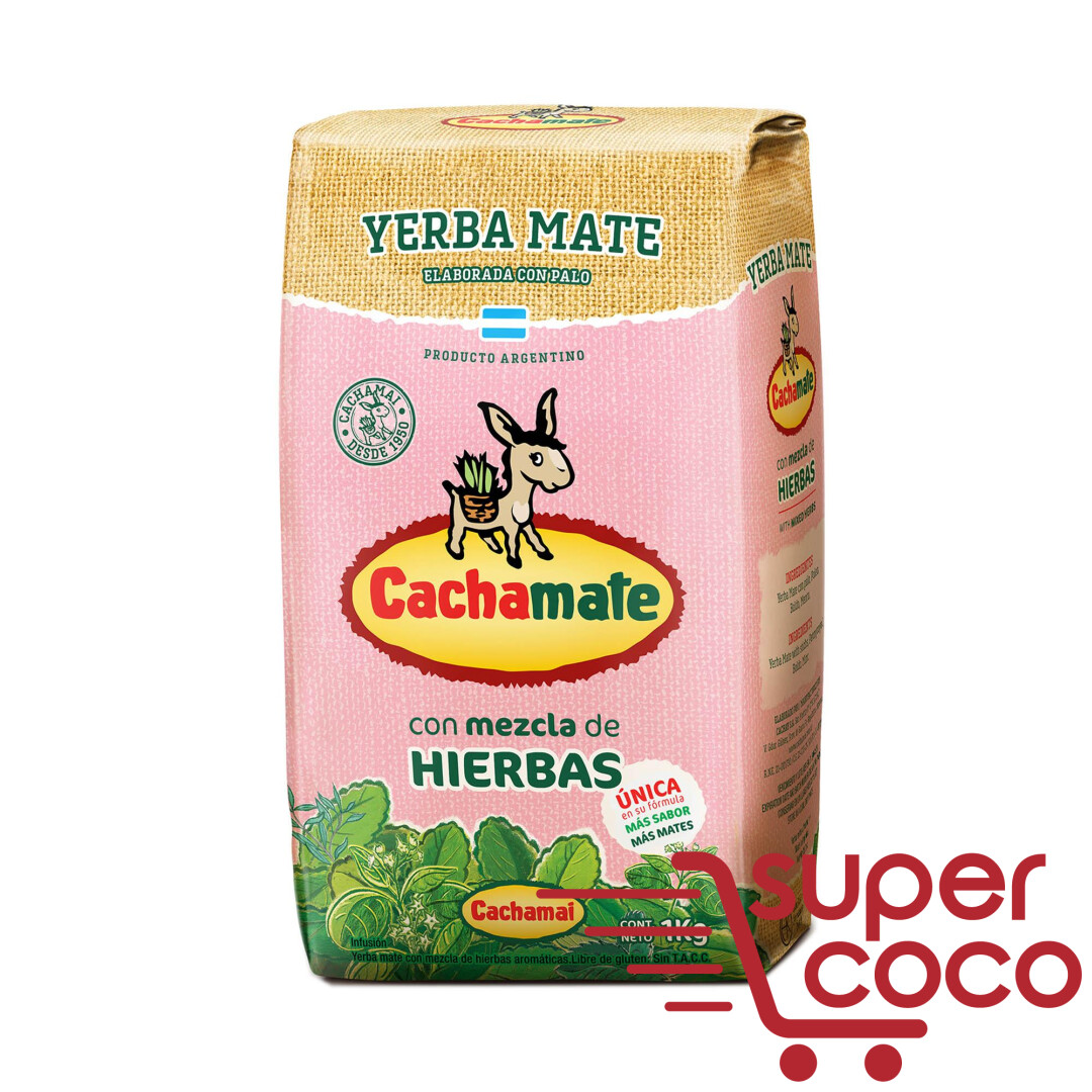 Cachamate Yerba Mate Rosa