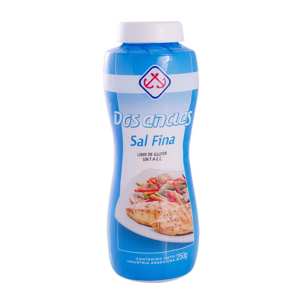 Dos Anclas Sal Fina 250 Gr