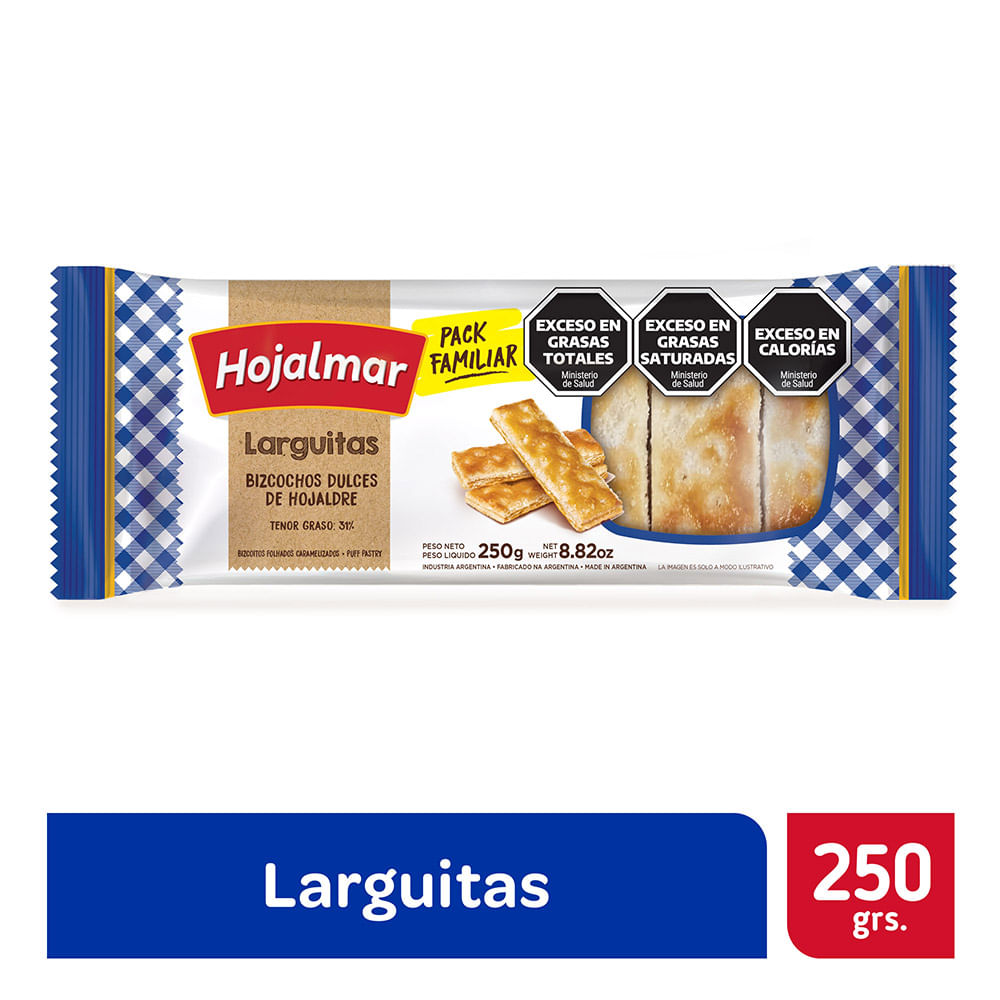 Hojalmar Galletitas De Hojaldre 250 G