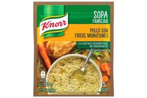 Knorr Sopa Casera De Pollo Con Fideos Municiones 86.5gr