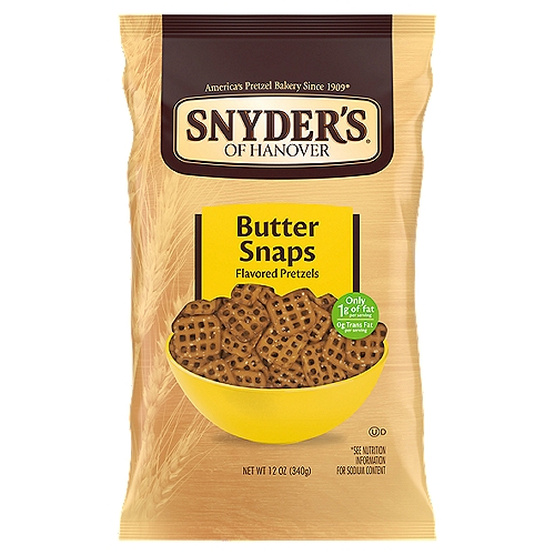 Snyder's of Hanover Butter Snaps Pretzels 12.000 Oz