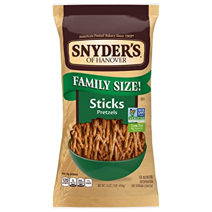 Snyder's of Hanover Pretzel De Hannover Sticks, 16 Oz
