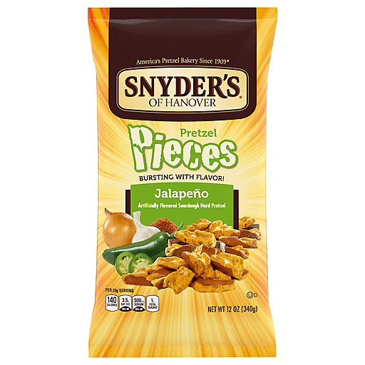 Snyder's of Hanover Jalapeno Pretzels Pieces - 12oz