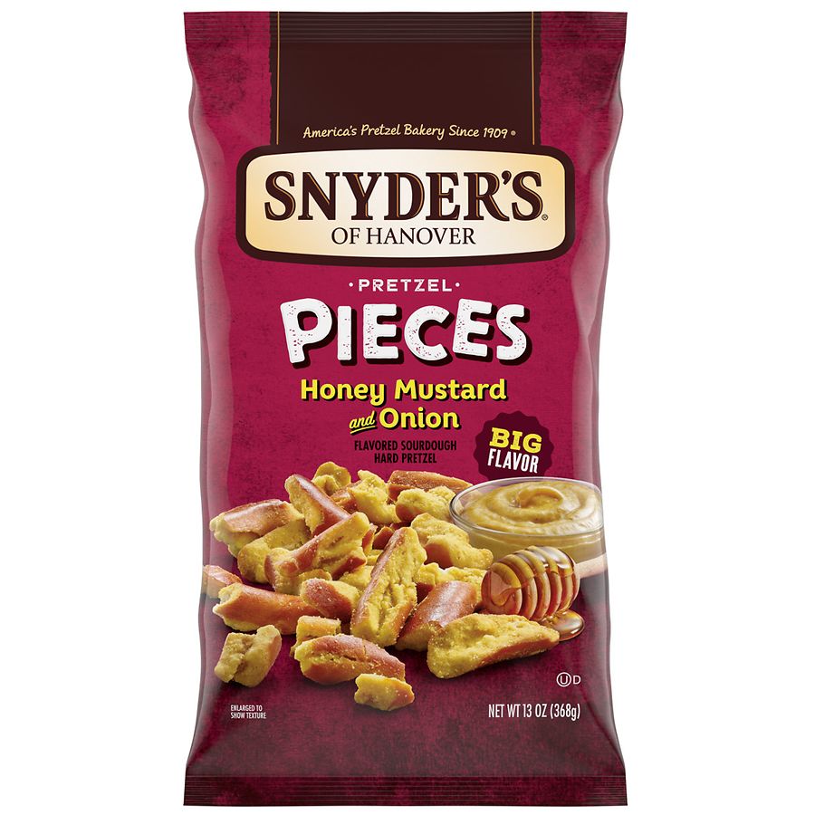 Snyder's Pretzel Pieces Honey Mustard & Onion