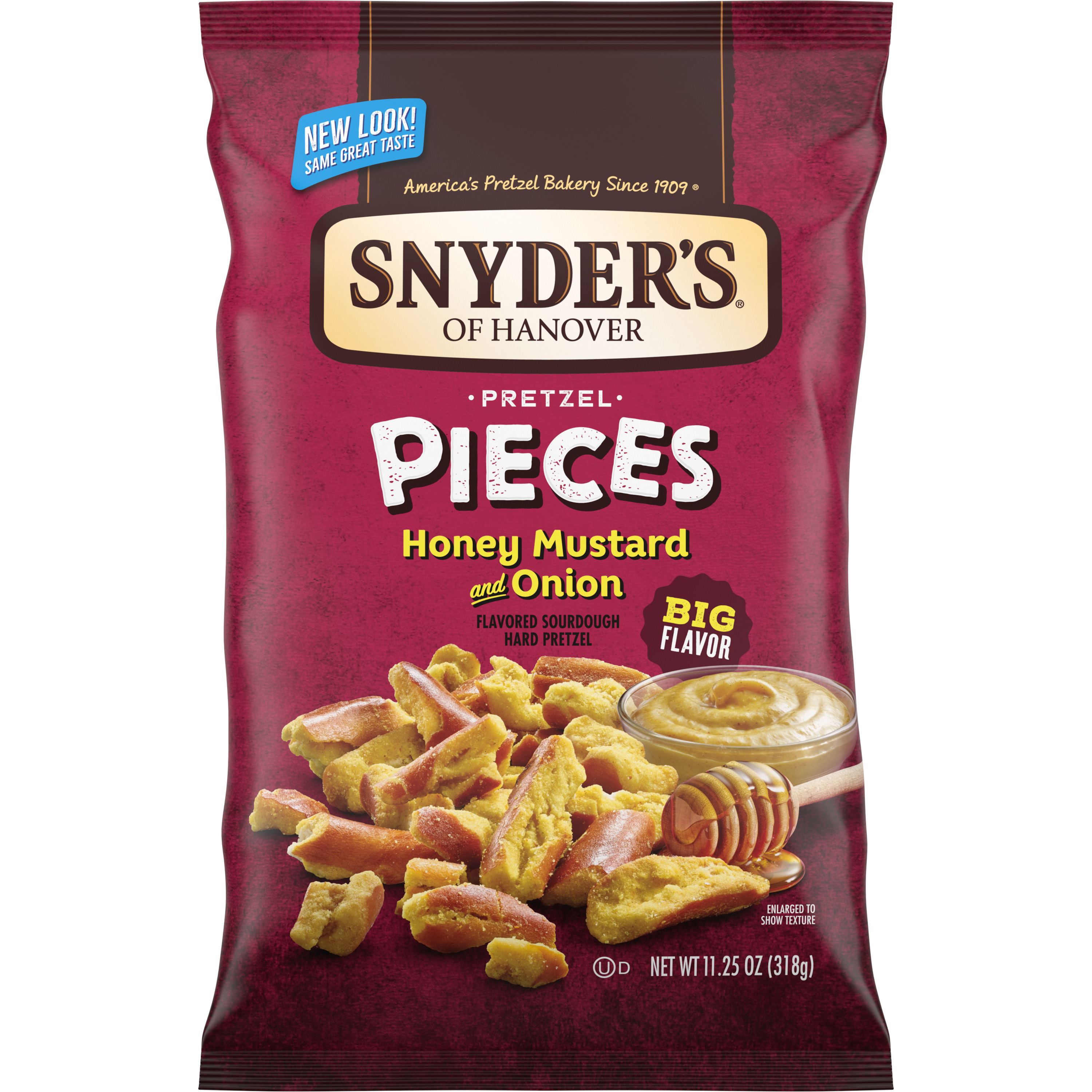 Snyder's of Hanover Honey Mustard & Onion Pretzel Pieces - 12oz