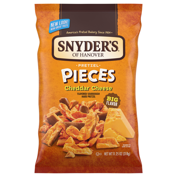 Snyder's of Hanover Cheddar Cheese Pretzel Pieces - 11.25oz