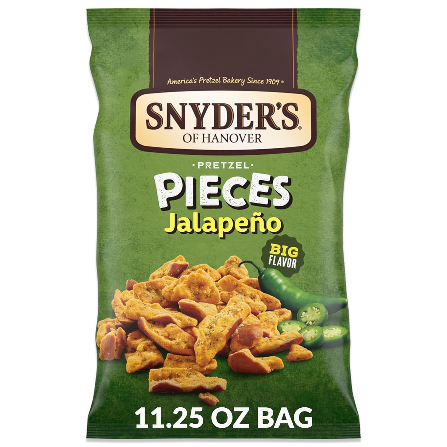 Snyder's of Hanover Jalapeno Pretzel Pieces 11.250 Oz