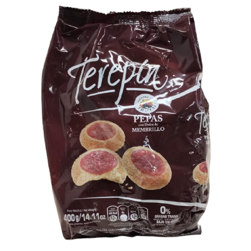 Terepin Galletitas Pepas Membrillo X 400 Gr