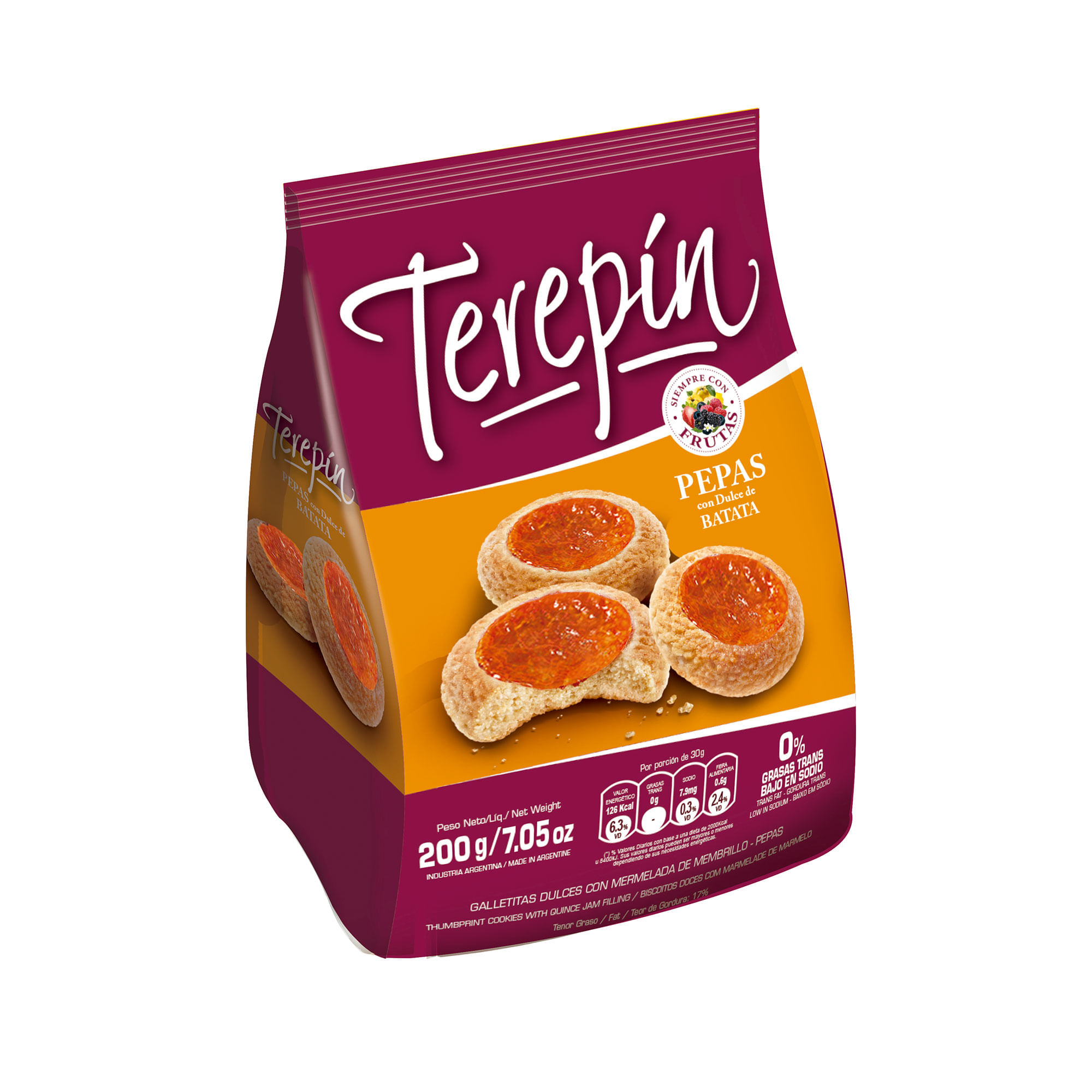 Terepin Galletitas Terepín Pepas Batata 300 G