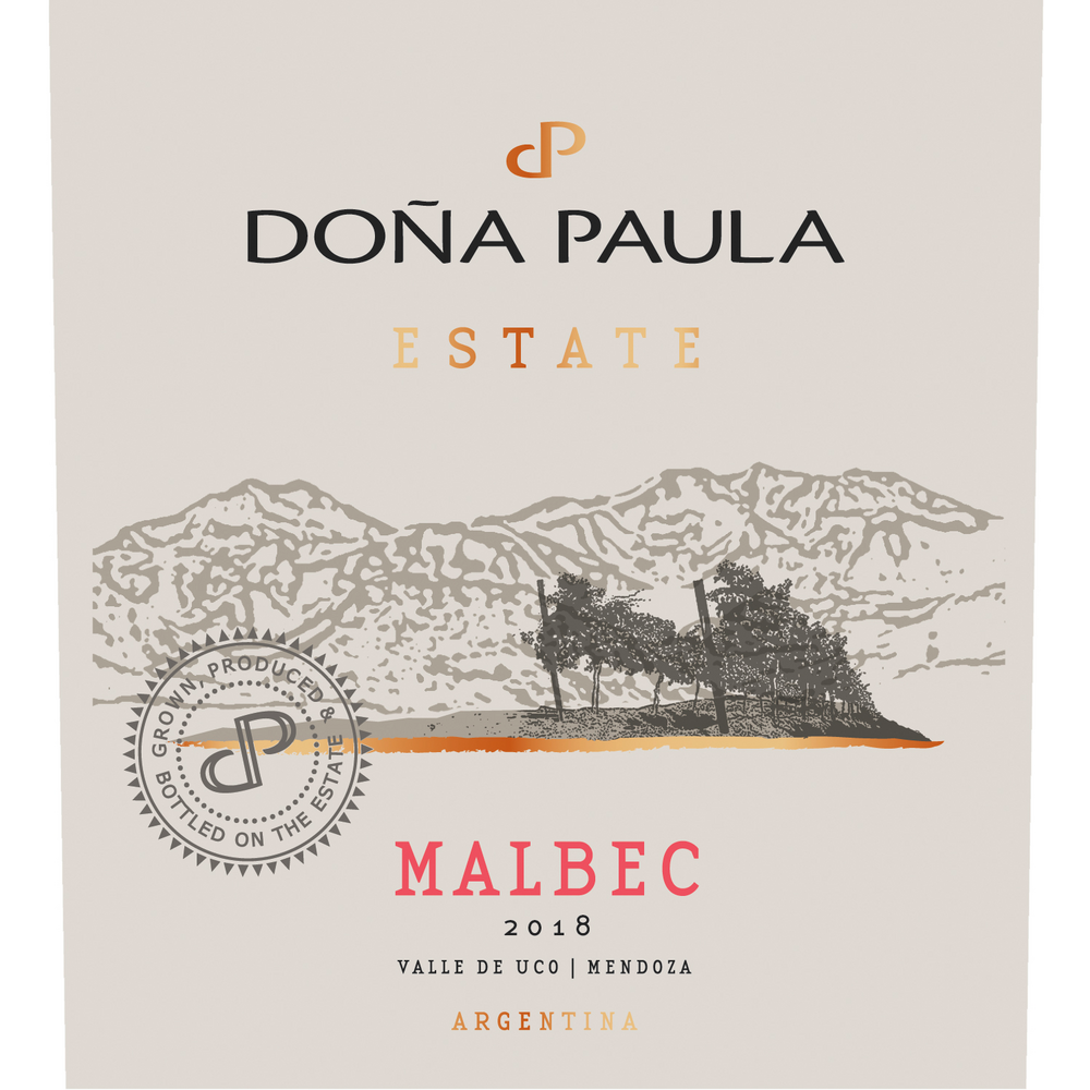 Dona Paula Vino Tinto DOÑA Estate Malbec 750 Ml