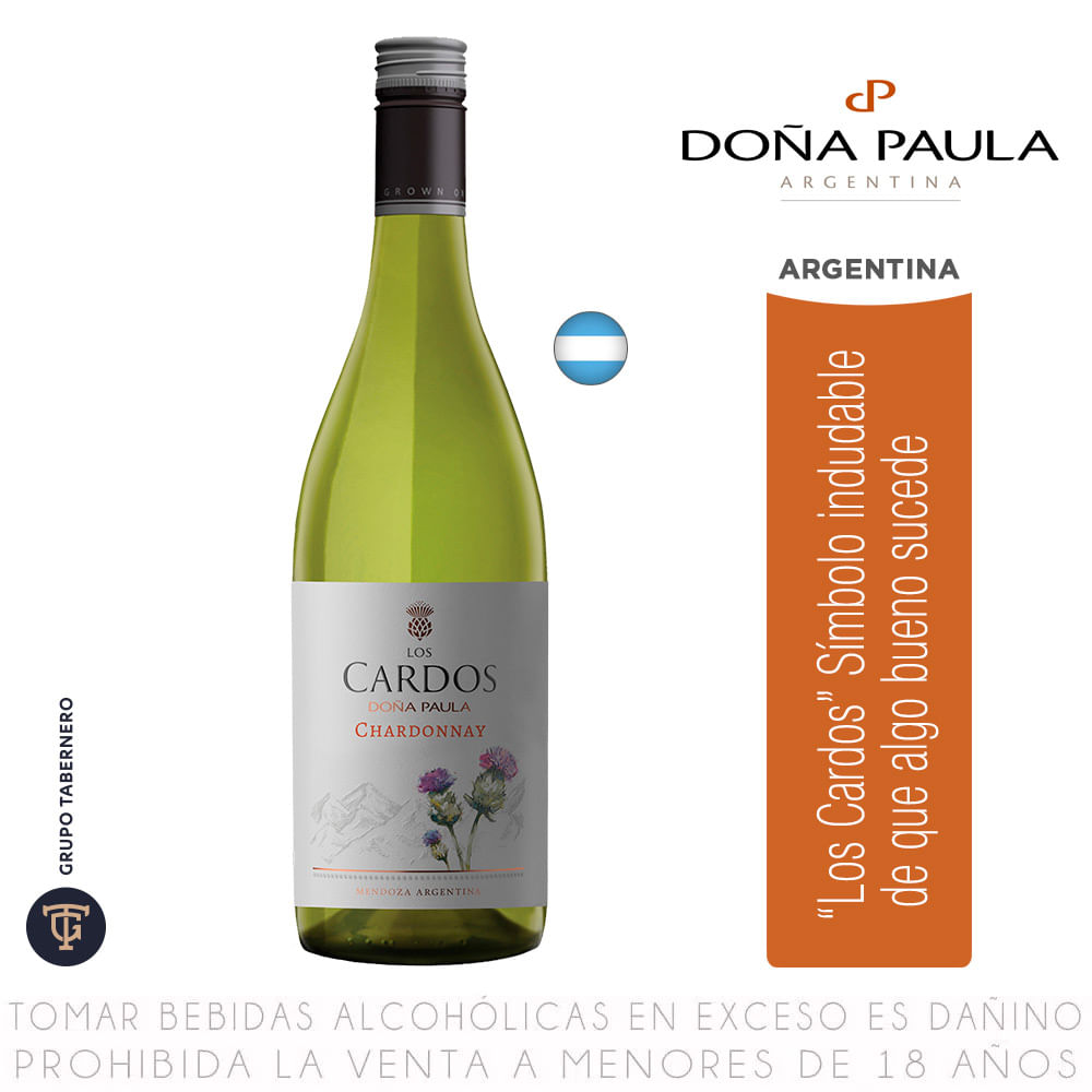 Dona Paula Doña Los Cardos Chardonnay 2016 0,75l 13,5