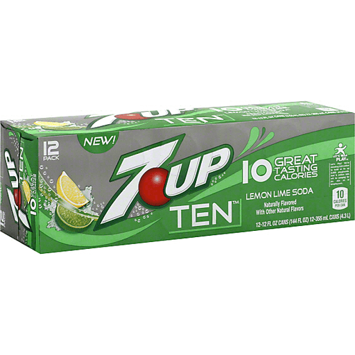 7UP TEN - 12pk/12 Fl Oz Cans