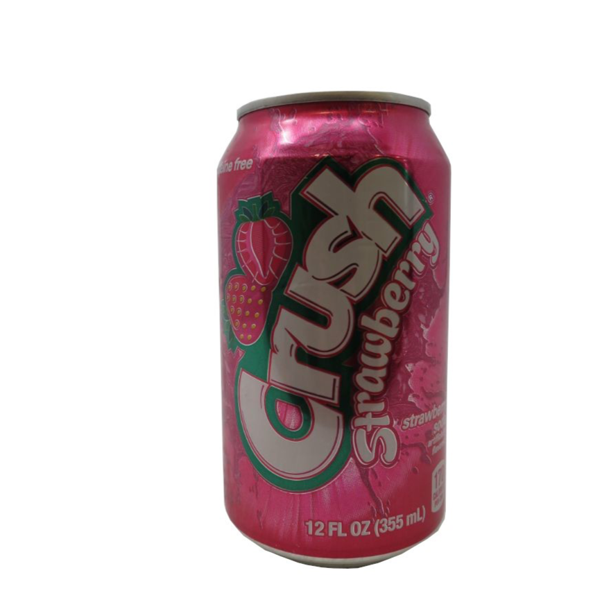 Crush Strawberry Soda - 12 Pack Cans 144.00 Fl Oz