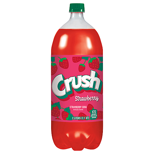 Crush Strawberry Soda - 2 L Bottle
